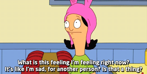 Louise feels feelings